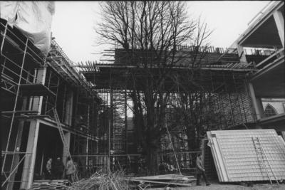Walkway under construction